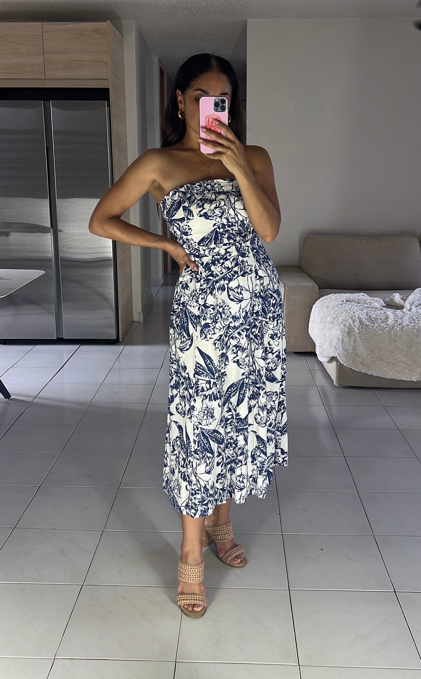 Abercrombie (SS 2023) Strapless Dress