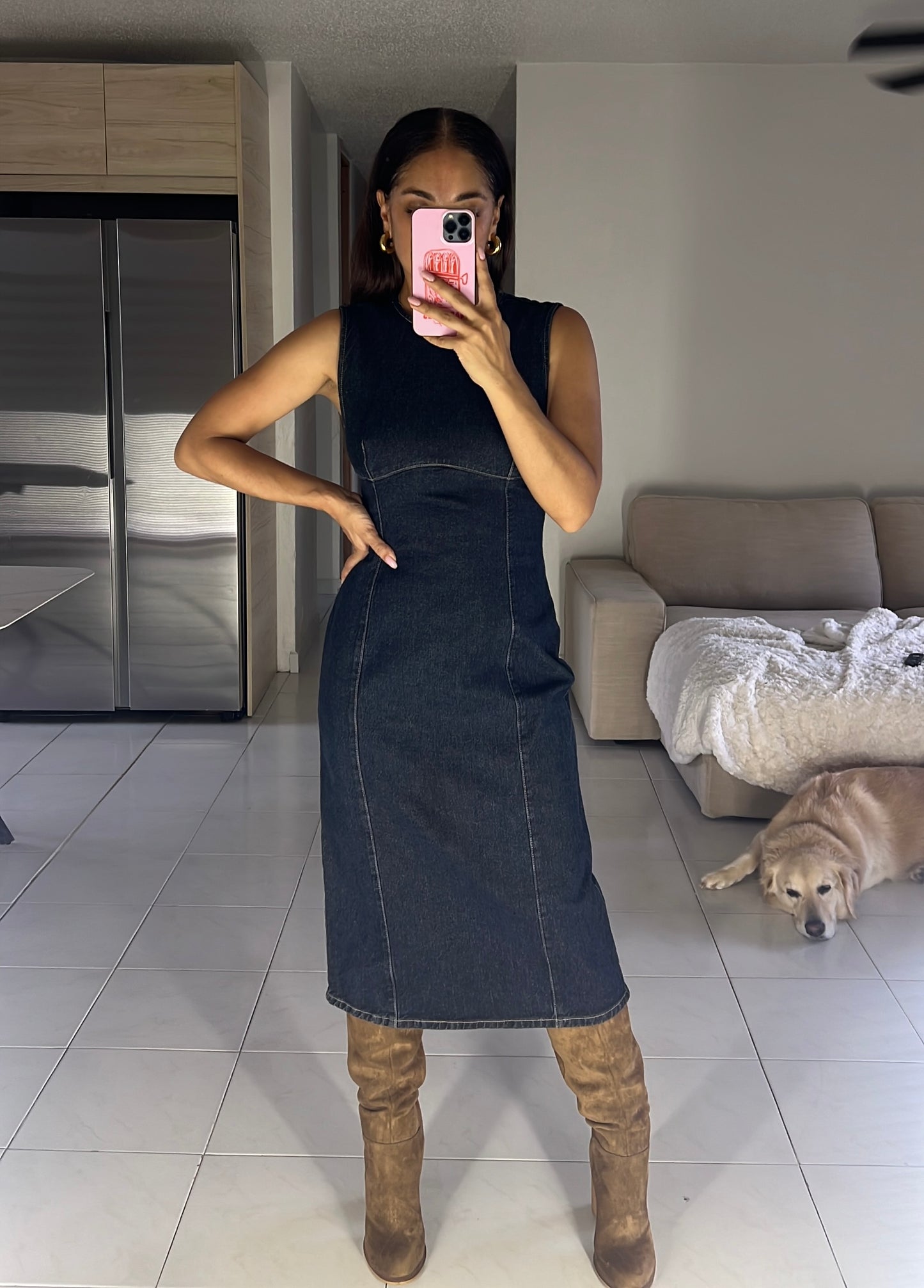 Zara (F/W 2023) Denim Dress