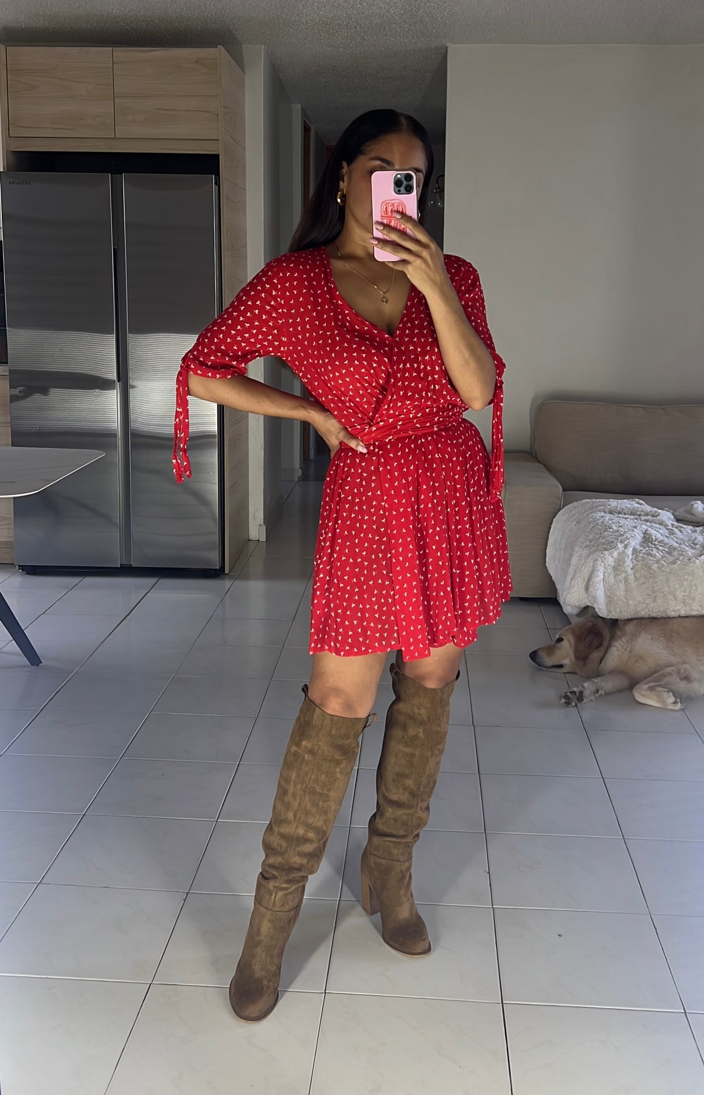 Faithfull The Brand (Revolve 2018) Red Dress