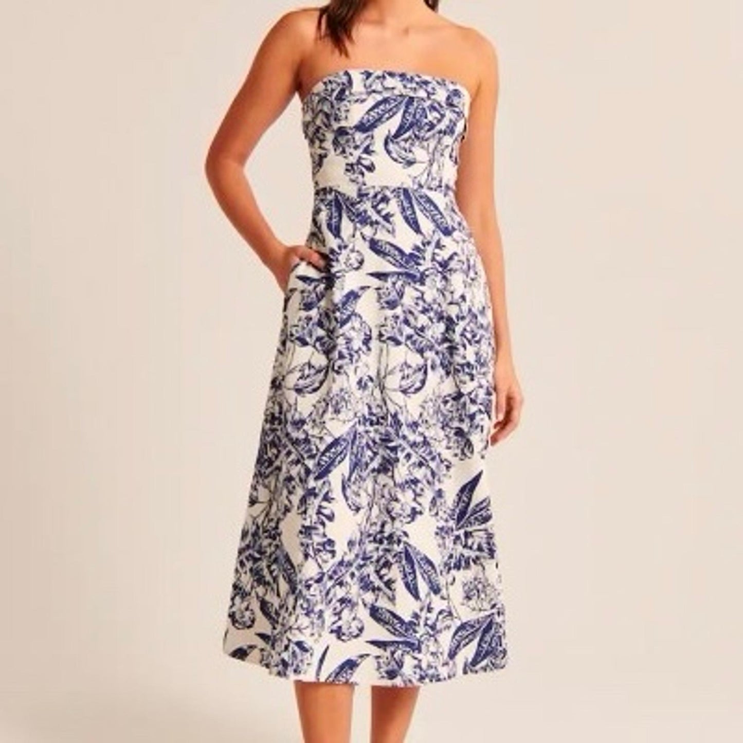 Abercrombie (SS 2023) Strapless Dress
