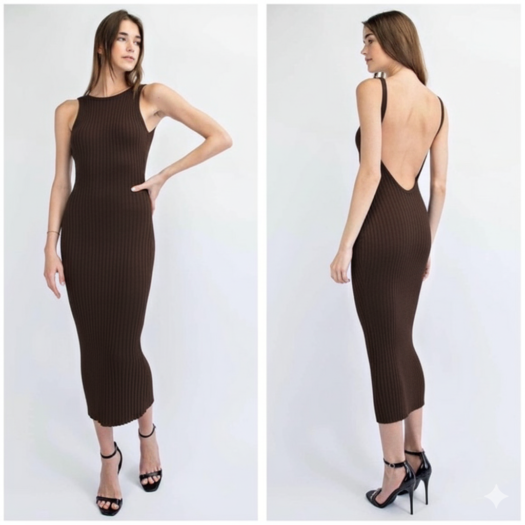 Edit by Nine (Overstock) Backless Dress