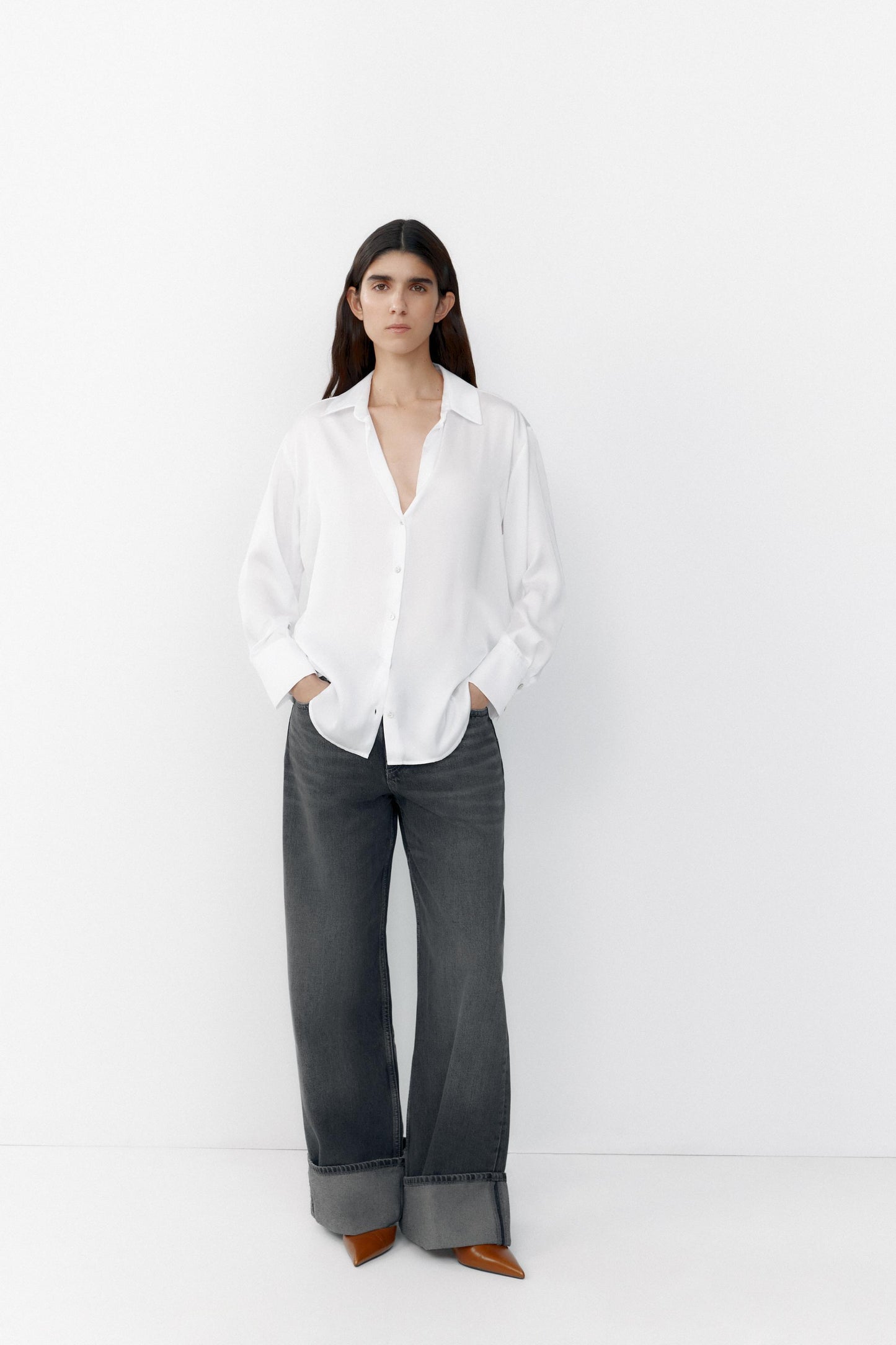 Zara (F/W 2022) Silk Shirt