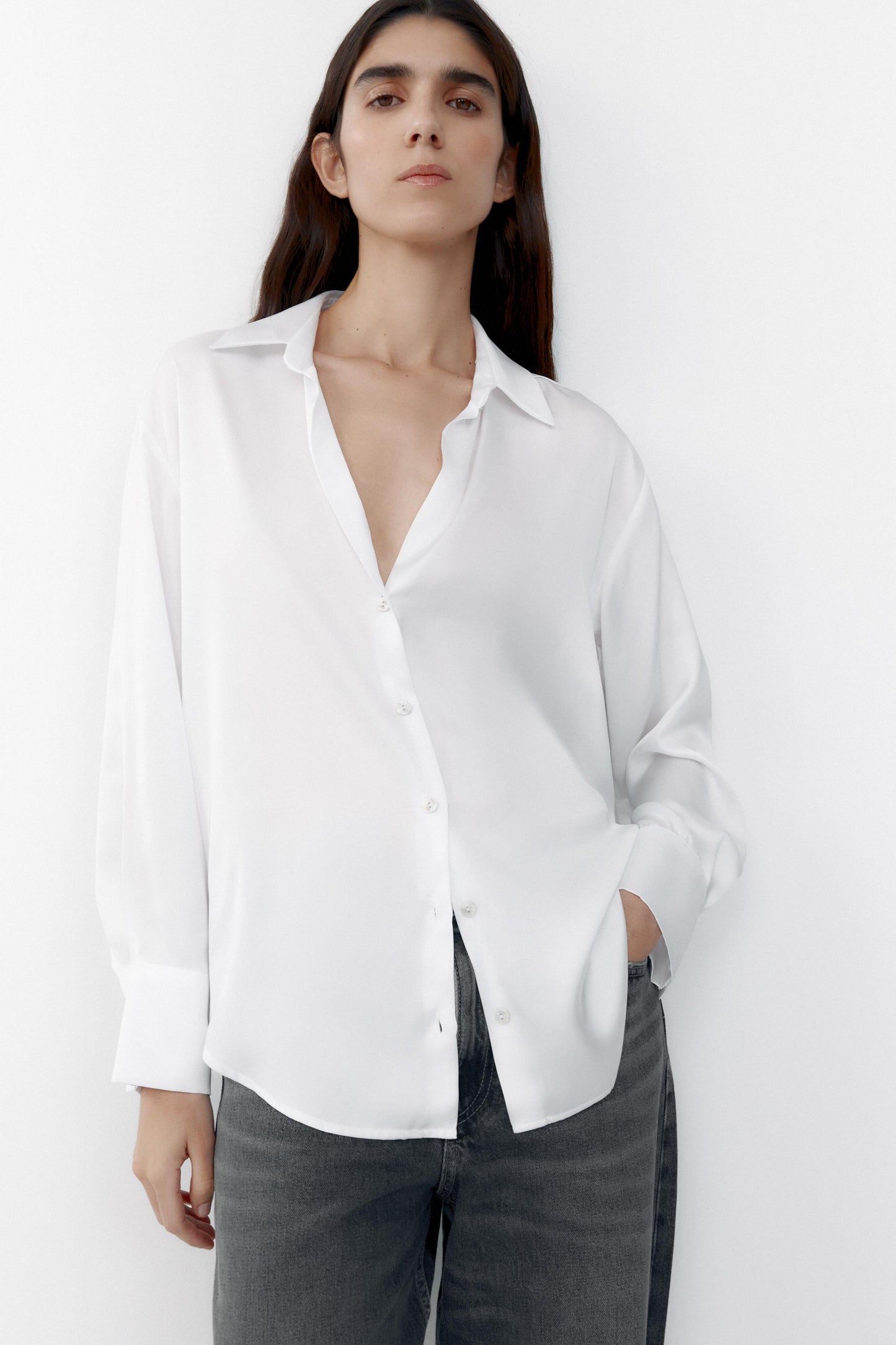 Zara (F/W 2022) Silk Shirt